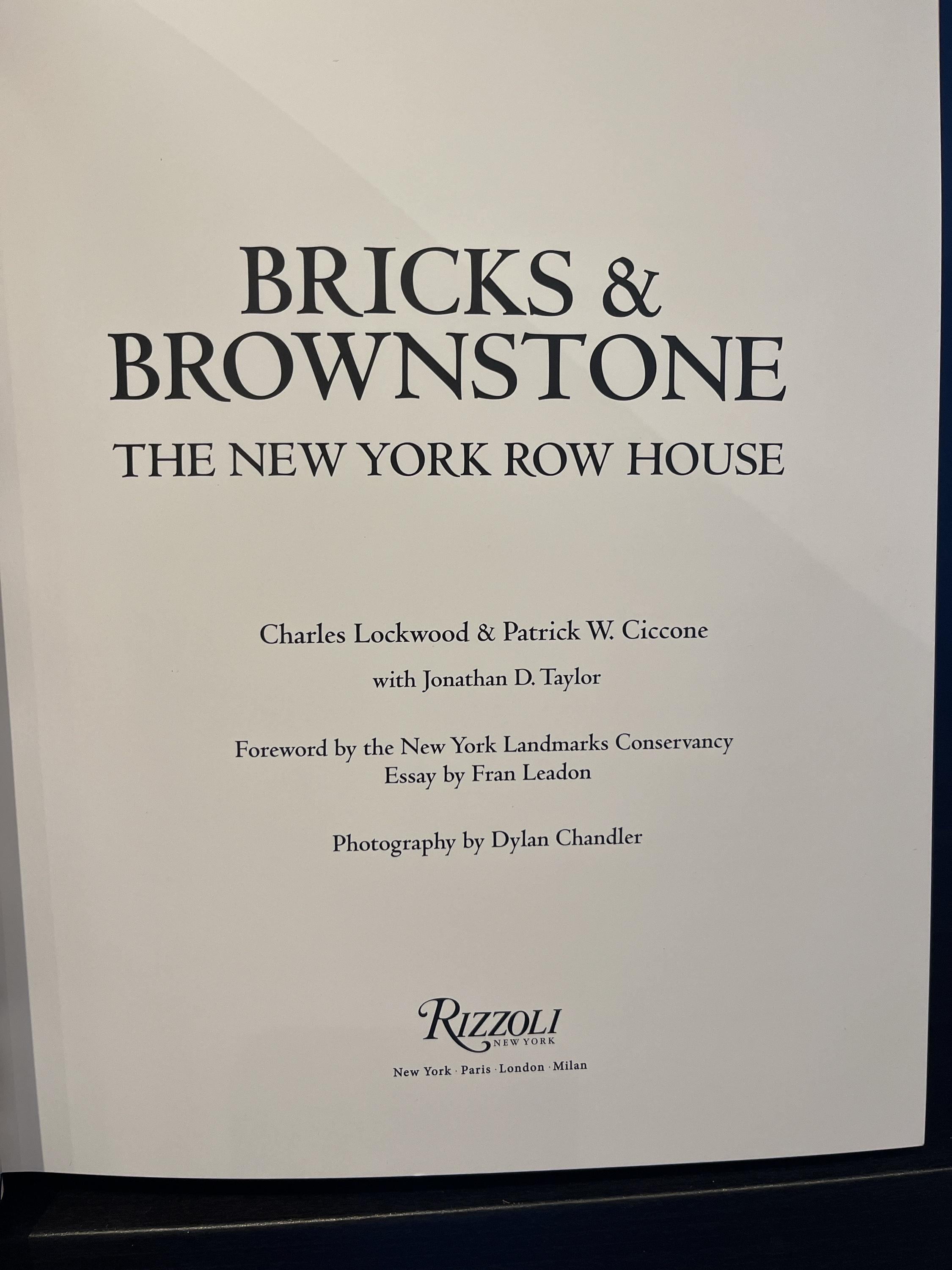 Bricks and Brownstone: The New York Row House - Daker Books